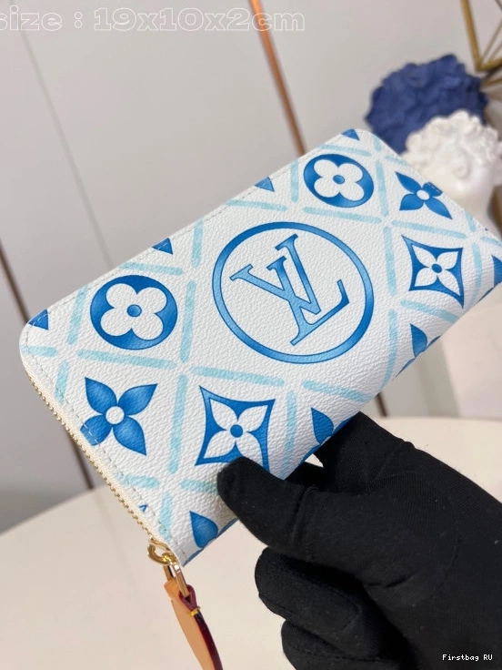 First bags ru VUITTON WALLET-10*20*2 cm LOUIS ZIPPY 0725